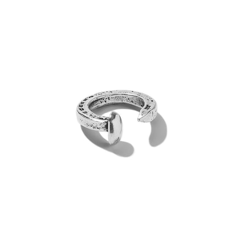Railroad Spike Ring - Silver