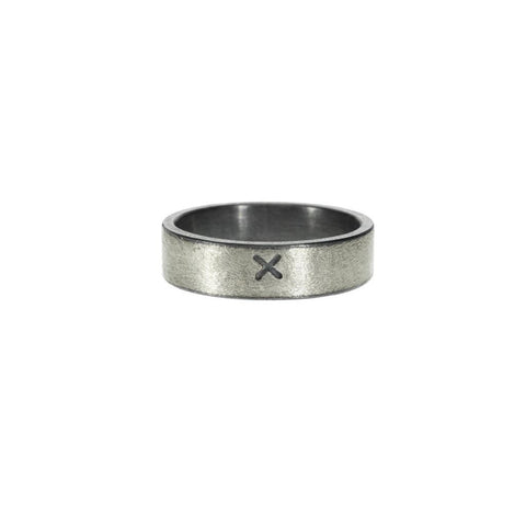 x sterling silver band